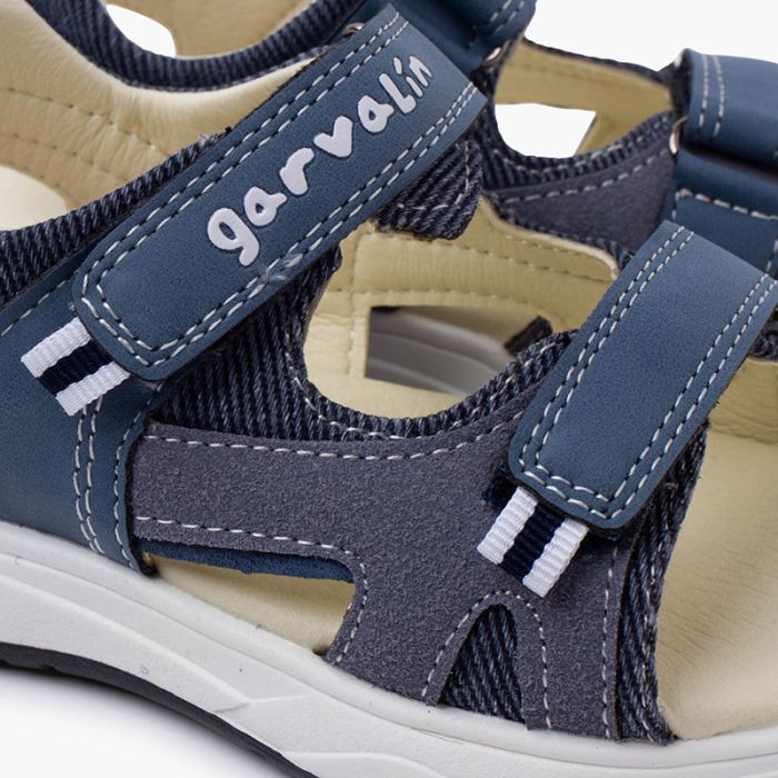 Sandali trekking bambini chiusura a strappo