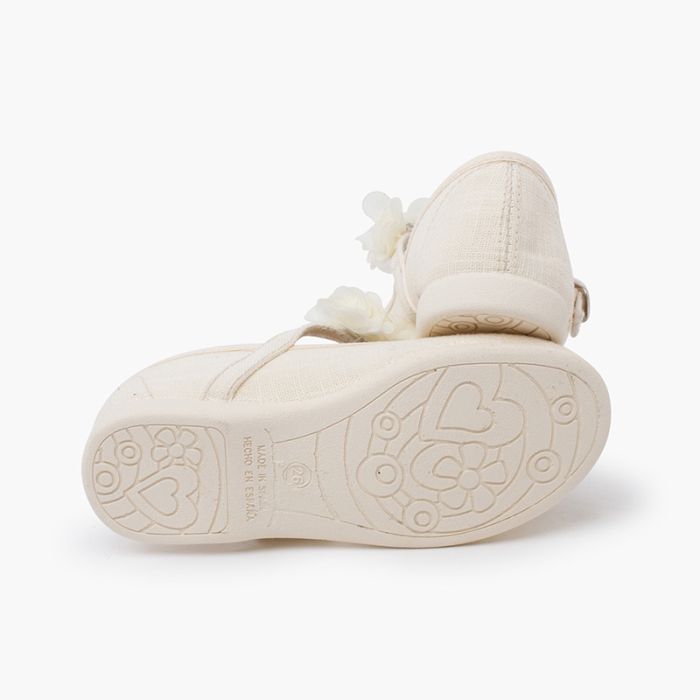 Scarpe Estive Bambina Pisamonas Ballerine Cerimonia Con Cinturino