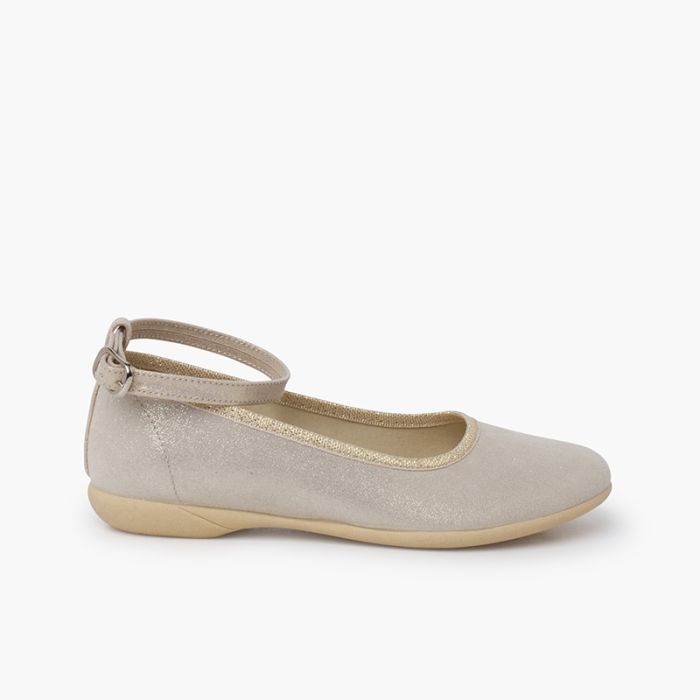 Ballerine Gilda con finitura perlata 