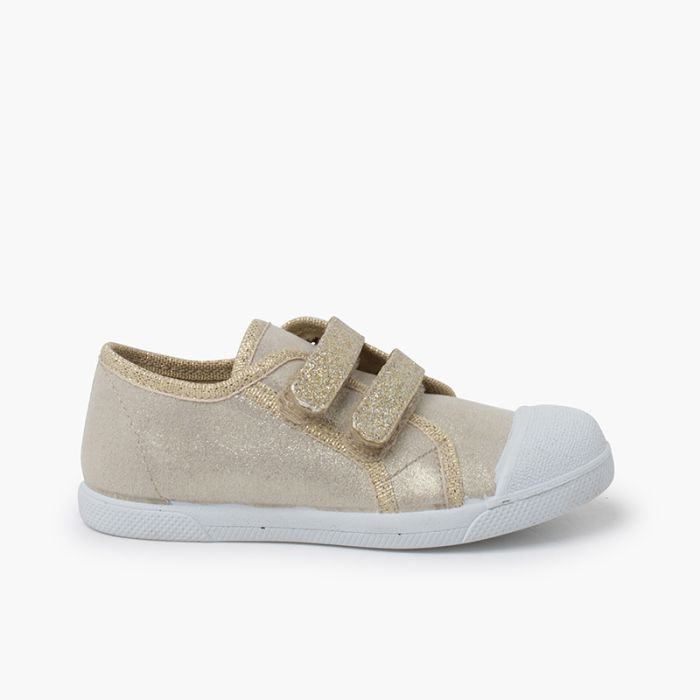 Sneakers morbide doppia chiusura lucida a strappo