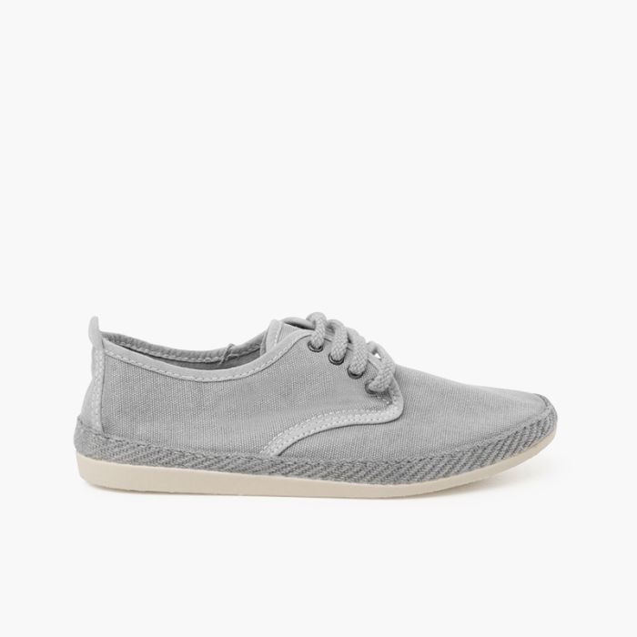 Sneakers casual grandi dimensioni tela lavata