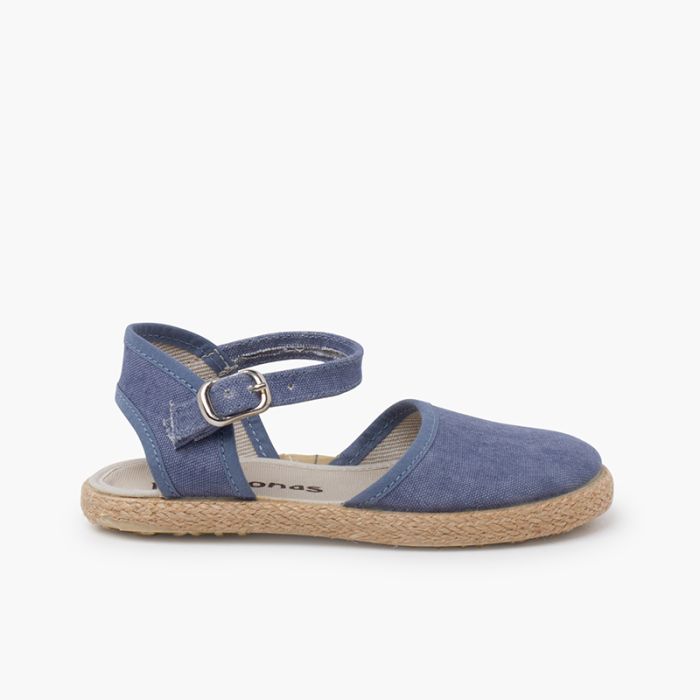 Espadrillas ECO suola sottile fibbia