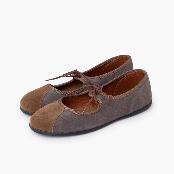 Scarpe ballerine bicolore on sale