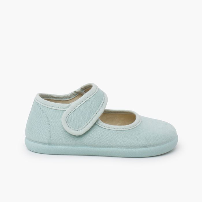 Ballerine con cinturino barefoot lino fine
