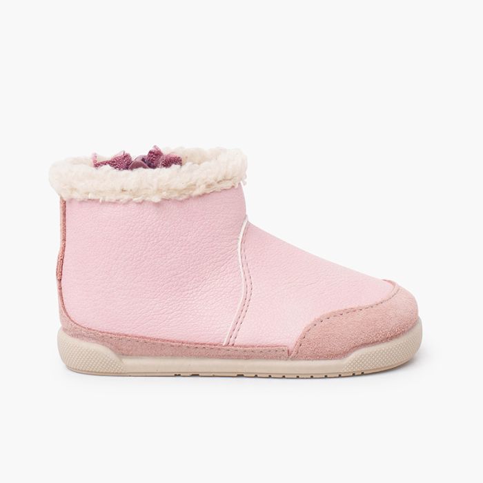 Stivali barefoot neopelle collo montone