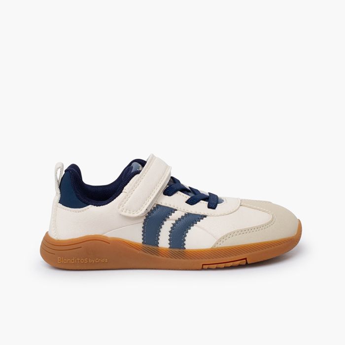 Sneakers Blanditos bande chiusura a strappo e lacci