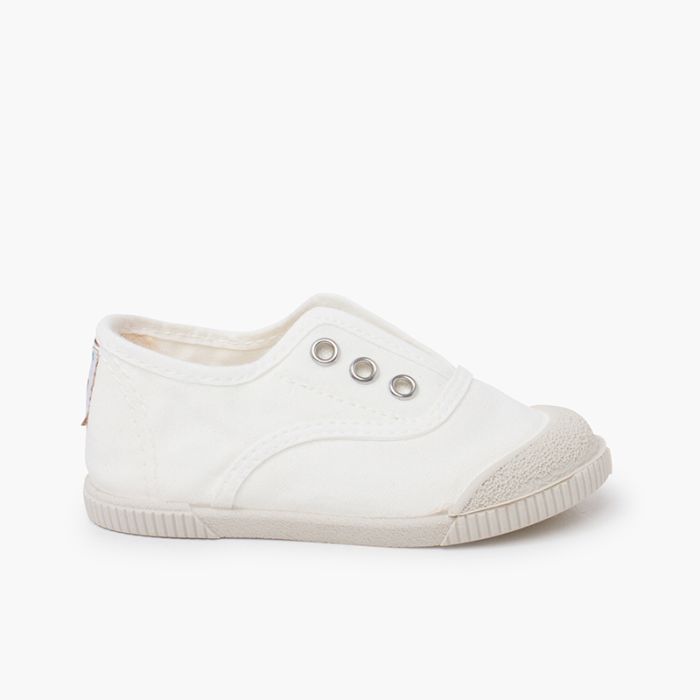 Scarpe barefoot in tela senza lacci