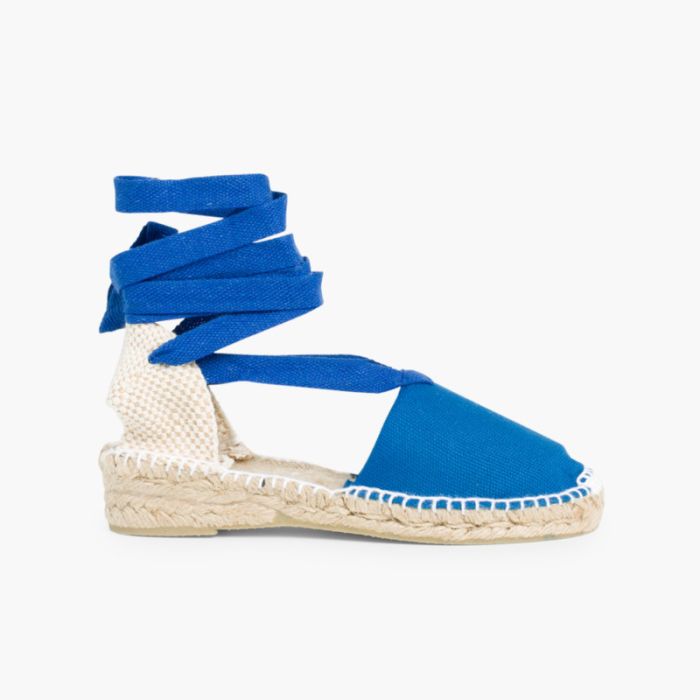 Espadrillas con Lacci per bambine tinta unita