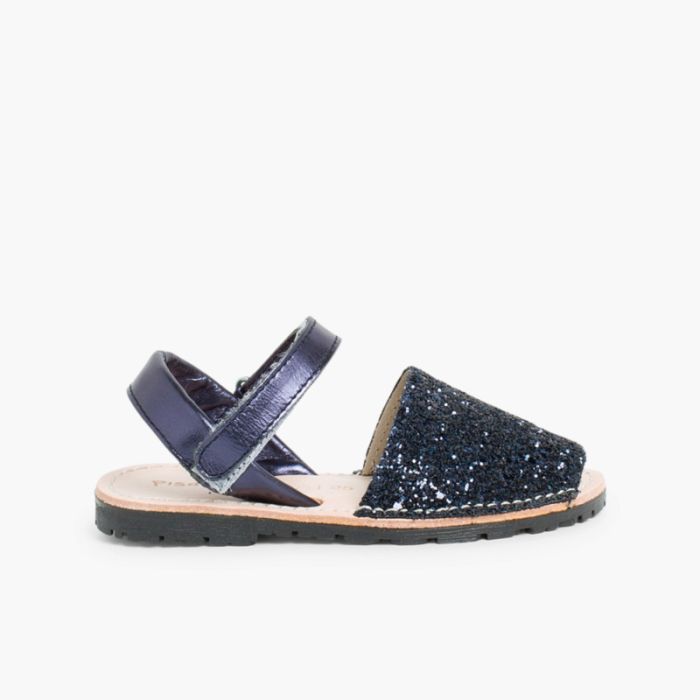 Minorchine Glitter Con chiusura a strappo