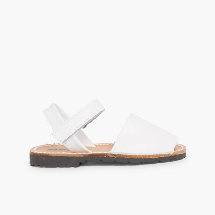Sandali Minorchine Bambini  Avarcas nappa chiusura a strappo