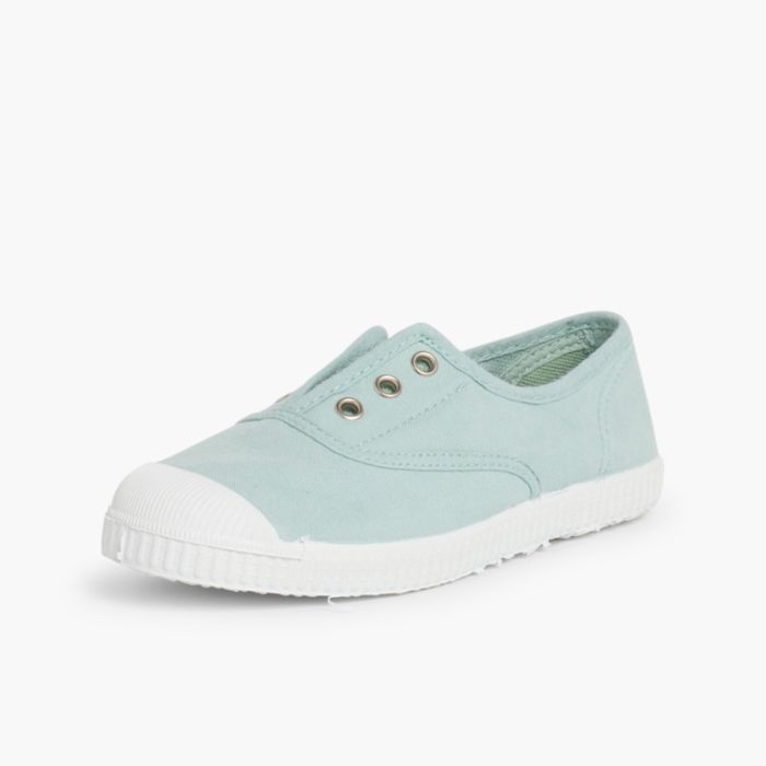 Comprare Scarpe Tela Punta Gomma Senza Lacci