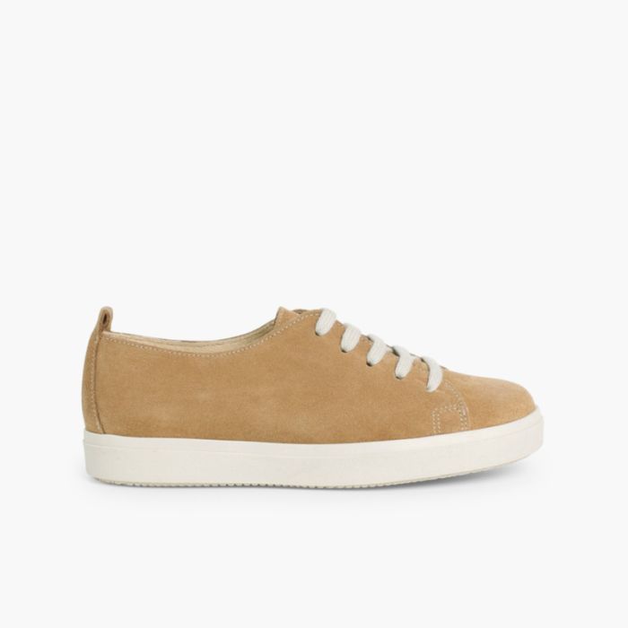 Sneakers Scamosciate Lacci