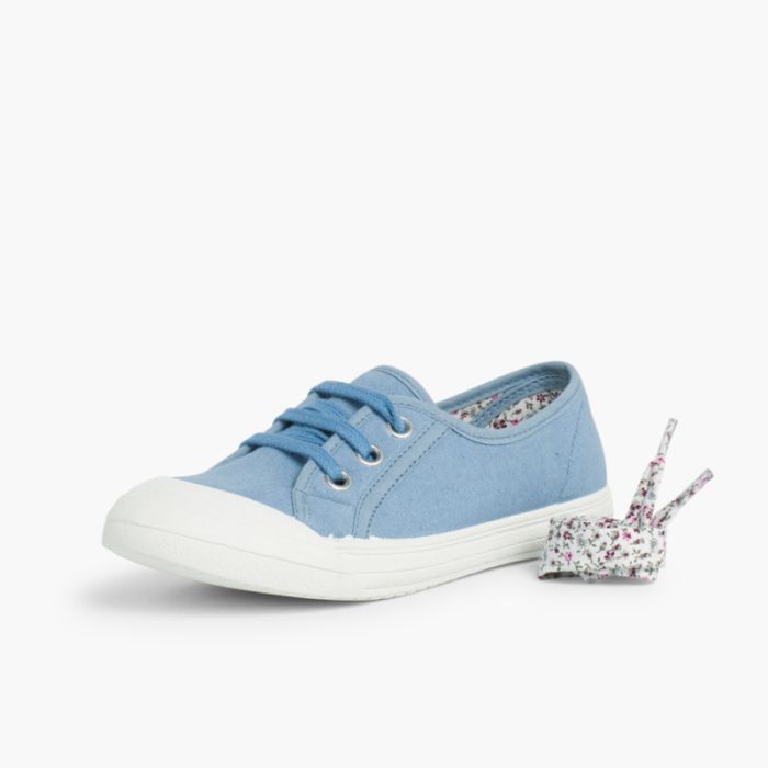 Scarpe tela punta gomma senza lacci cheap