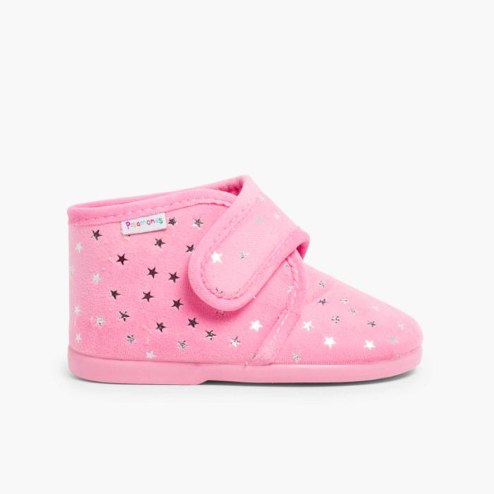 Scarpe per Stare a Casa Tipo Stivaletti con Stelline 