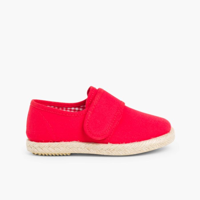 Scarpe Blucher chiusura a strappo Suola in Corda