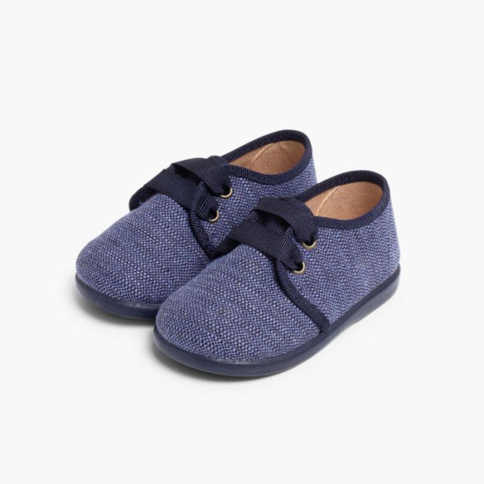 Scarpe di Tessuto Tipo Blucher Scarpe Primi Passi