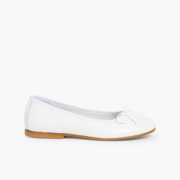 Ballerine Bambina Pelle Comunione