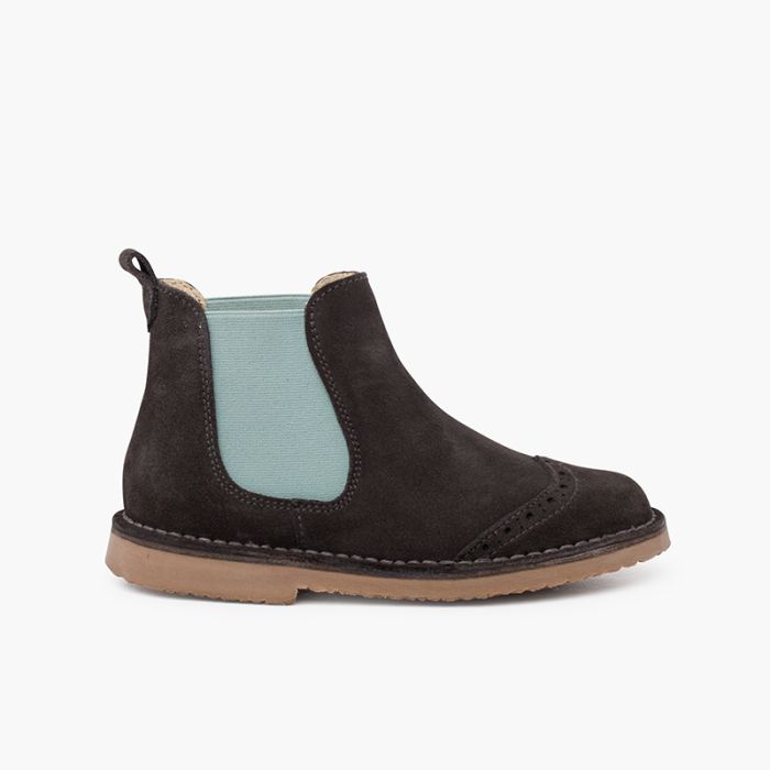 Scarpe inglesine stivaletto top