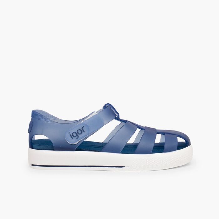 Sandali ragnetti con chiusura a strappo tipo scarpe da tennis