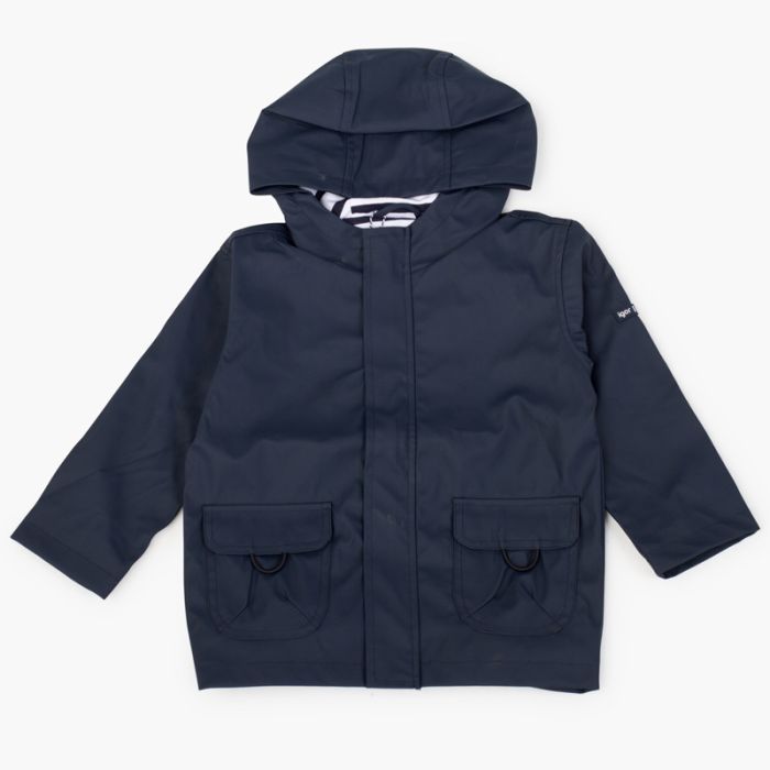  Impermeabile bambino con tasche chiusura zip