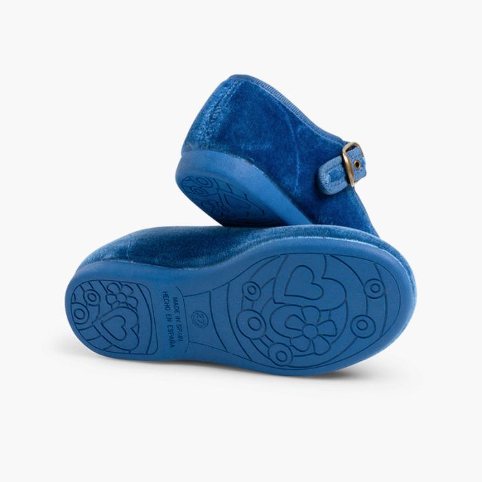 Scarpe In Velluto Per Bambine Con Fibbia - Pisamonas, Comode E All'Ultima Moda - Foto 2