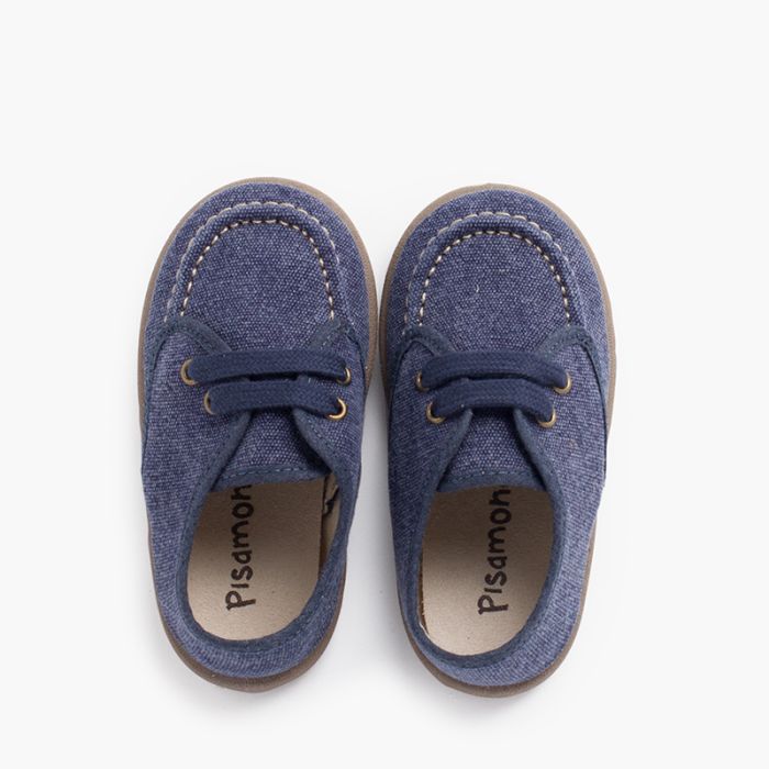Scarpe barca tela cheap
