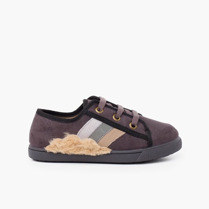 Scarpe da tennis nuvola di pelliccia