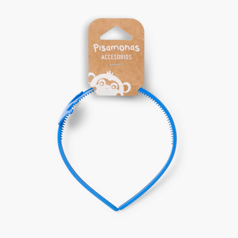 Cerchietti da Bambina con  Corona Blu reale