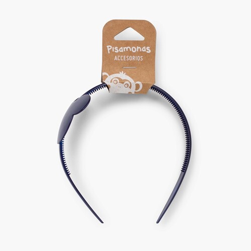 Cerchietto scimmia  Azzurro