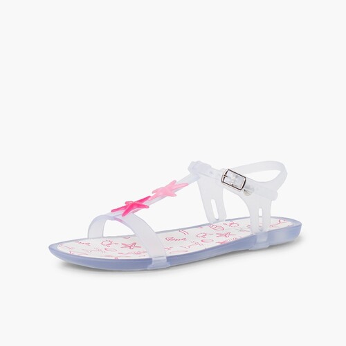 Sandali gomma stelle marine Tricia Bianco