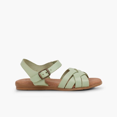 Sandali Soletta con Gel Menta