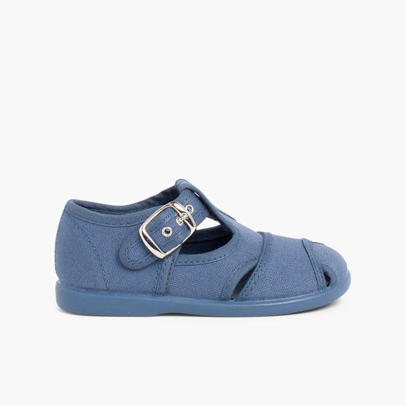 Sandali di tela Blu jeans