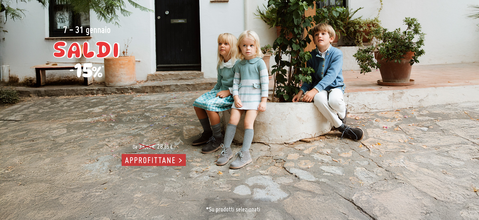 Saldi gennaio 2026