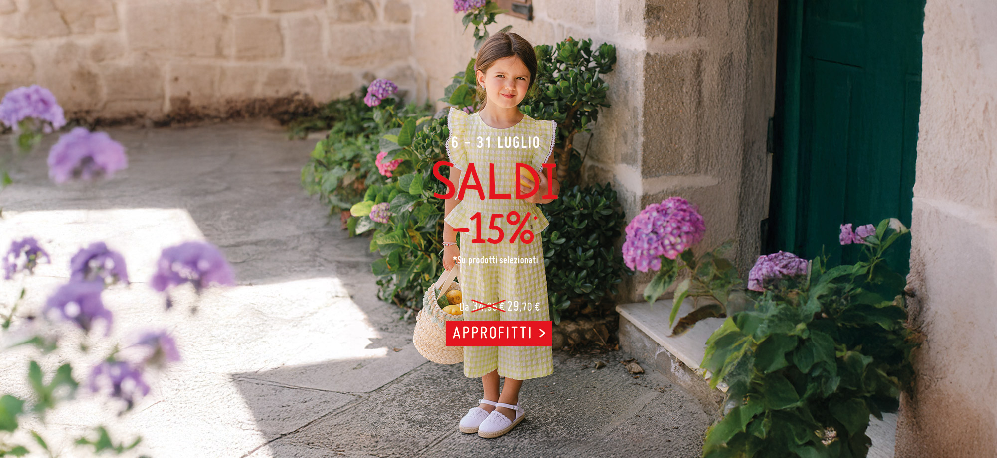 Saldi luglio 2025