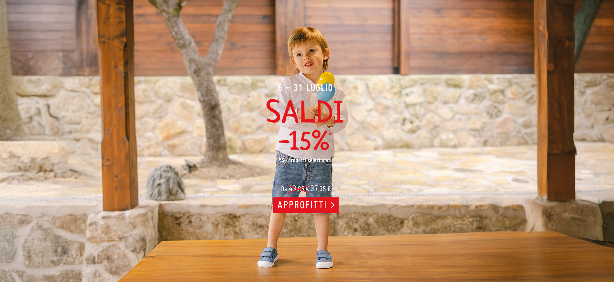 Saldi luglio 2025