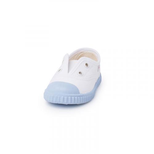 Sneakers bianche senza lacci on sale