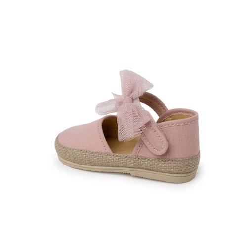 Pisamonas Espadrillas Bebè Con Fiocco In Tulle - Scarpe Comode E Carine - Foto 2