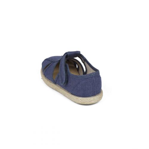 RICOSTA Bebè Sandali Surf,Larghezza: Normale (Wms),Lavabile,Scarpe estive,Scarpe Casual,chiusura a strappo,Blu (Nautic/Azur / 170),24 EU