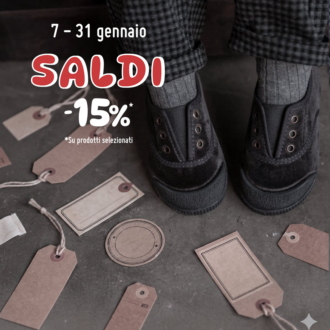 SALDI DI GENNAIO DA PISAMONAS!