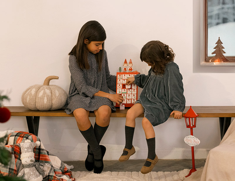 Ballerine con cinturino Natale 2025